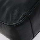 GUCCI Bamboo Hand Bag Leather Black Gold 001 0166 1638 Auth 130572-15