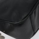 GUCCI Bamboo Hand Bag Leather Black Gold 001 0166 1638 Auth 130572-17