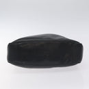 GUCCI Bamboo Hand Bag Leather Black Gold 001 0166 1638 Auth 130572-5