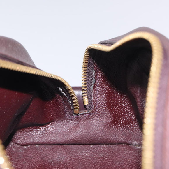 LOUIS VUITTON Taiga Trousse Toilette PM Clutch Bag Acajou M30226 LV Auth 130575