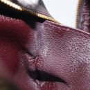 LOUIS VUITTON Taiga Trousse Toilette PM Clutch Bag Acajou M30226 LV Auth 130575-12