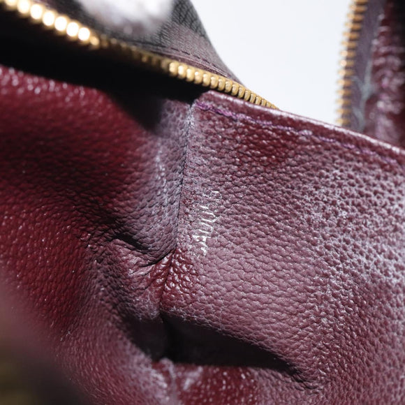 LOUIS VUITTON Taiga Trousse Toilette PM Clutch Bag Acajou M30226 LV Auth 130575