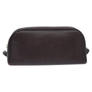 LOUIS VUITTON Taiga Trousse Toilette PM Clutch Bag Acajou M30226 LV Auth 130575-13