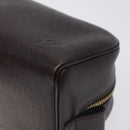 LOUIS VUITTON Taiga Trousse Toilette PM Clutch Bag Acajou M30226 LV Auth 130575-7