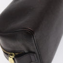 LOUIS VUITTON Taiga Trousse Toilette PM Clutch Bag Acajou M30226 LV Auth 130575-14