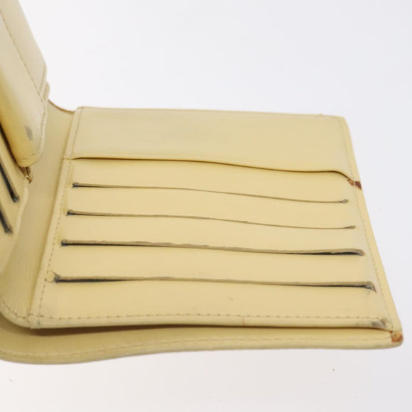 LOUIS VUITTON Epi Porte Monnaie Elastic Wallet Vanilla M6366A LV Auth 130577