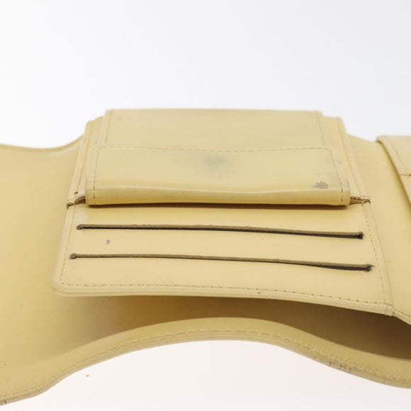 LOUIS VUITTON Epi Porte Monnaie Elastic Wallet Vanilla M6366A LV Auth 130577