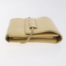 LOUIS VUITTON Epi Porte Monnaie Elastic Wallet Vanilla M6366A LV Auth 130577-3