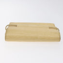 LOUIS VUITTON Epi Porte Monnaie Elastic Wallet Vanilla M6366A LV Auth 130577-5