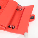 CHANEL Matelasse Chain Shoulder Bag Velor Pink CC Auth 130579SM-16