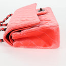 CHANEL Matelasse Chain Shoulder Bag Velor Pink CC Auth 130579SM-4