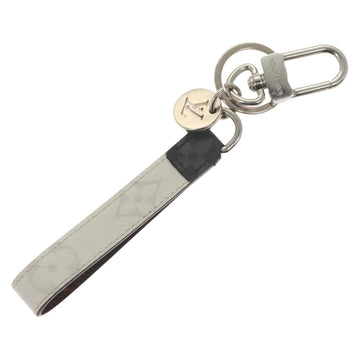 LOUIS VUITTON Eclipse Porte Cles Dragonne Key Holder White M64168 LV Auth 130583 - 0