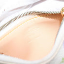 LOUIS VUITTON Monogram Multicolor Pochette Cles Purse White M92655 Auth 130593-10