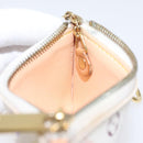 LOUIS VUITTON Monogram Multicolor Pochette Cles Purse White M92655 Auth 130593-18