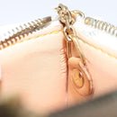 LOUIS VUITTON Monogram Multicolor Pochette Cles Purse White M92655 Auth 130593-12