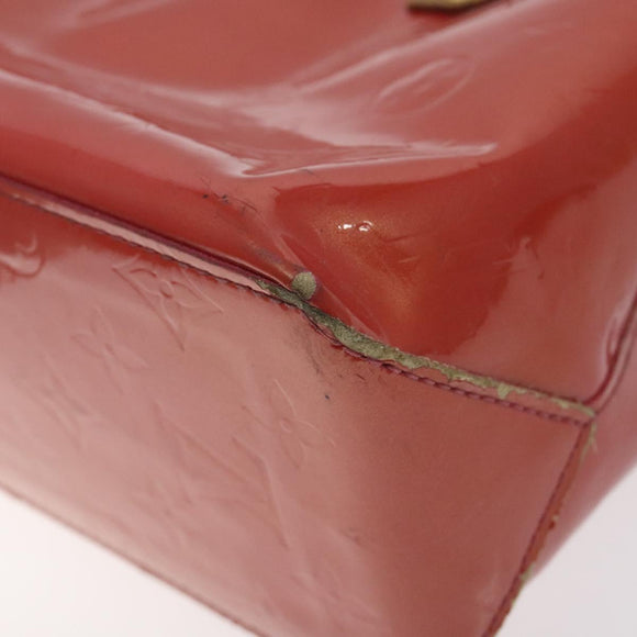 LOUIS VUITTON Monogram Vernis Reade PM Hand Bag Fran Boise M9132F LV Auth 130601