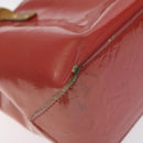 LOUIS VUITTON Monogram Vernis Reade PM Hand Bag Fran Boise M9132F LV Auth 130601-14