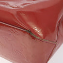 LOUIS VUITTON Monogram Vernis Reade PM Hand Bag Fran Boise M9132F LV Auth 130601-15