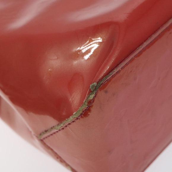 LOUIS VUITTON Monogram Vernis Reade PM Hand Bag Fran Boise M9132F LV Auth 130601