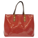 LOUIS VUITTON Monogram Vernis Reade PM Hand Bag Fran Boise M9132F LV Auth 130601-13