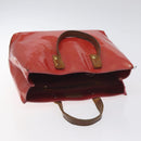 LOUIS VUITTON Monogram Vernis Reade PM Hand Bag Fran Boise M9132F LV Auth 130601-6