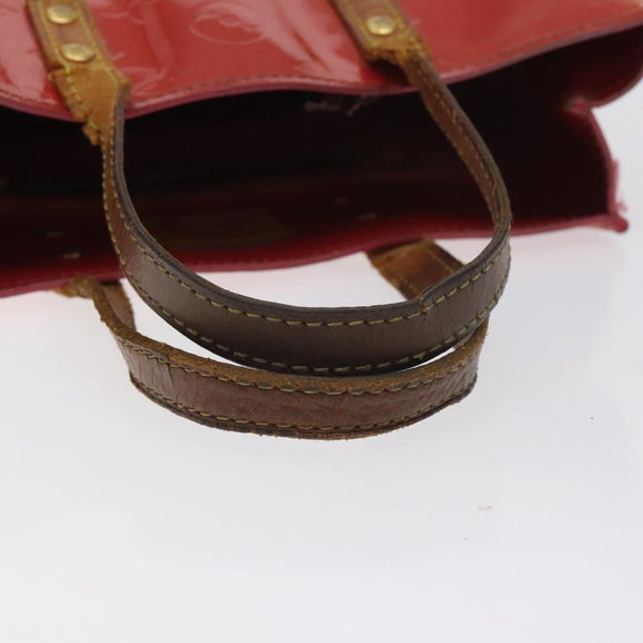 LOUIS VUITTON Monogram Vernis Reade PM Hand Bag Fran Boise M9132F LV Auth 130601