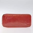 LOUIS VUITTON Monogram Vernis Reade PM Hand Bag Fran Boise M9132F LV Auth 130601-5