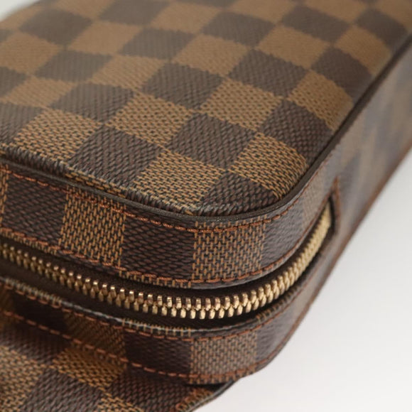 LOUIS VUITTON Damier Ebene Geronimos Shoulder Bag N51994 LV Auth 130618