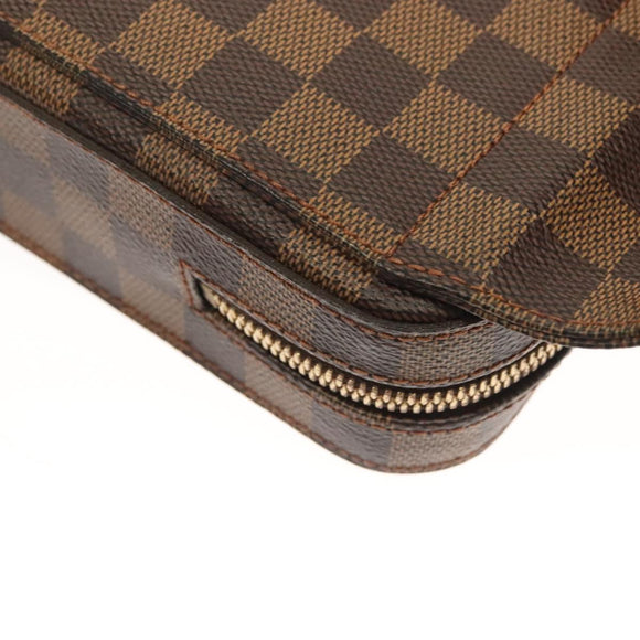 LOUIS VUITTON Damier Ebene Geronimos Shoulder Bag N51994 LV Auth 130618