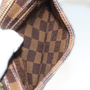 LOUIS VUITTON Damier Ebene Geronimos Shoulder Bag N51994 LV Auth 130618-20