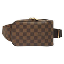 LOUIS VUITTON Damier Ebene Geronimos Shoulder Bag N51994 LV Auth 130618-13