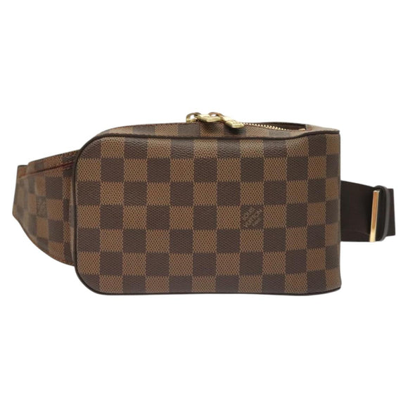 LOUIS VUITTON Damier Ebene Geronimos Shoulder Bag N51994 LV Auth 130618