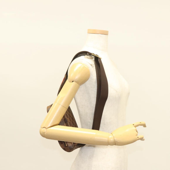 LOUIS VUITTON Damier Ebene Geronimos Shoulder Bag N51994 LV Auth 130618