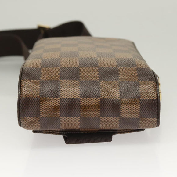 LOUIS VUITTON Damier Ebene Geronimos Shoulder Bag N51994 LV Auth 130618
