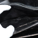 CELINE Sulky Shoulder Bag Leather Black Gold Auth 130625-21