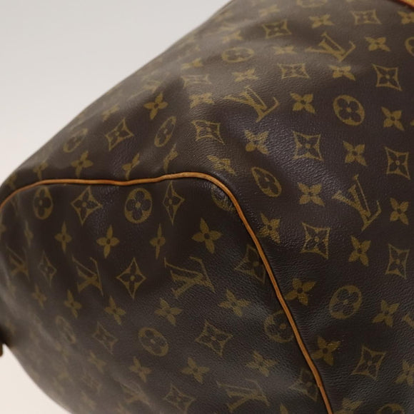 LOUIS VUITTON Monogram Keepall 60 Boston Bag M41422 LV Auth 130629