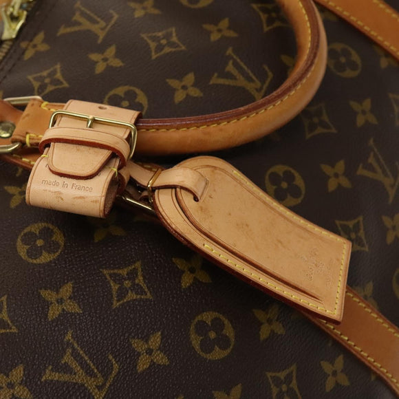 LOUIS VUITTON Monogram Keepall 60 Boston Bag M41422 LV Auth 130629