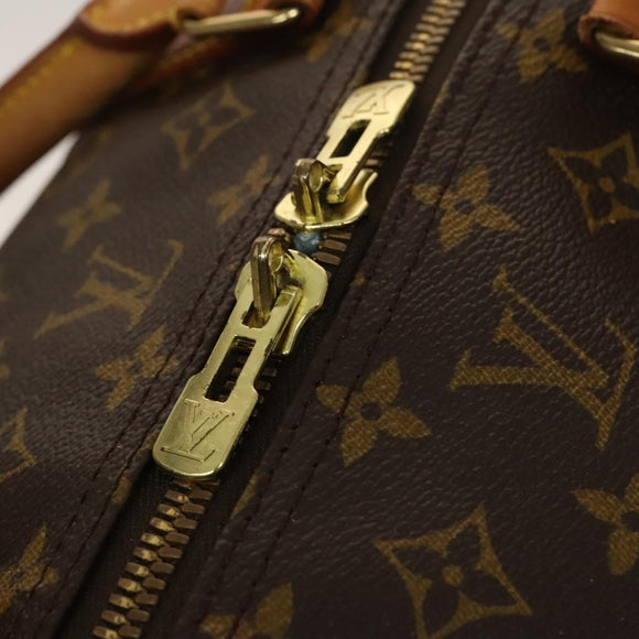 LOUIS VUITTON Monogram Keepall 60 Boston Bag M41422 LV Auth 130629