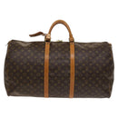 LOUIS VUITTON Monogram Keepall 60 Boston Bag M41422 LV Auth 130629-13