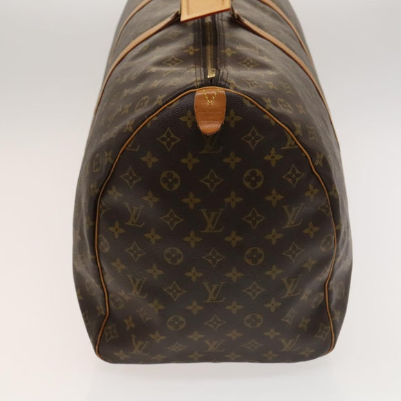 LOUIS VUITTON Monogram Keepall 60 Boston Bag M41422 LV Auth 130629