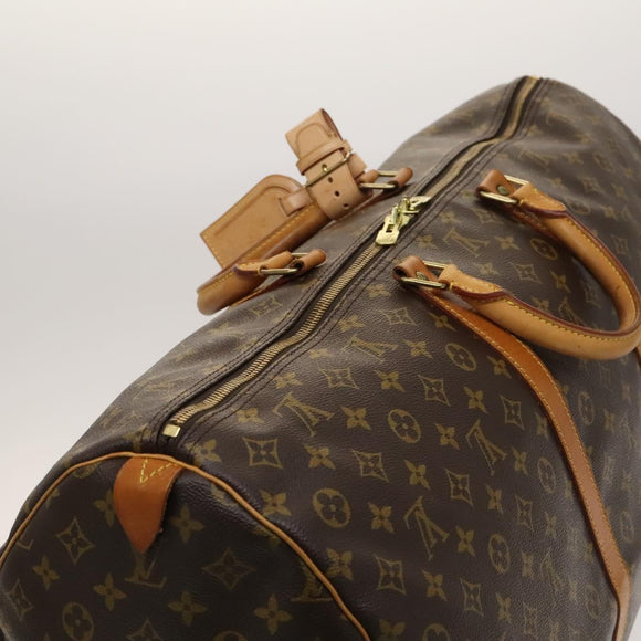 LOUIS VUITTON Monogram Keepall 60 Boston Bag M41422 LV Auth 130629