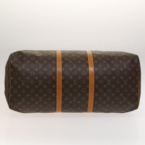 LOUIS VUITTON Monogram Keepall 60 Boston Bag M41422 LV Auth 130629