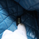 CHANEL Christmas Clutch Bag Nylon Black Silver CC Auth 130636V-10