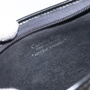 Christian Dior Trotter Canvas Shoulder Bag Navy Auth 130644-11