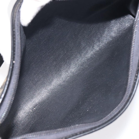 Christian Dior Trotter Canvas Shoulder Bag Navy Auth 130644