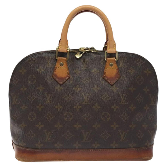 LOUIS VUITTON Monogram Alma Hand Bag M51130 LV Auth 130647