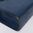 LOUIS VUITTON Epi Malesherbes Hand Bag Blue M52375 LV Auth 130648-15