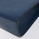 LOUIS VUITTON Epi Malesherbes Hand Bag Blue M52375 LV Auth 130648-16