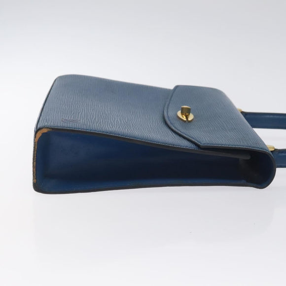 LOUIS VUITTON Epi Malesherbes Hand Bag Blue M52375 LV Auth 130648