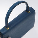 LOUIS VUITTON Epi Malesherbes Hand Bag Blue M52375 LV Auth 130648-6